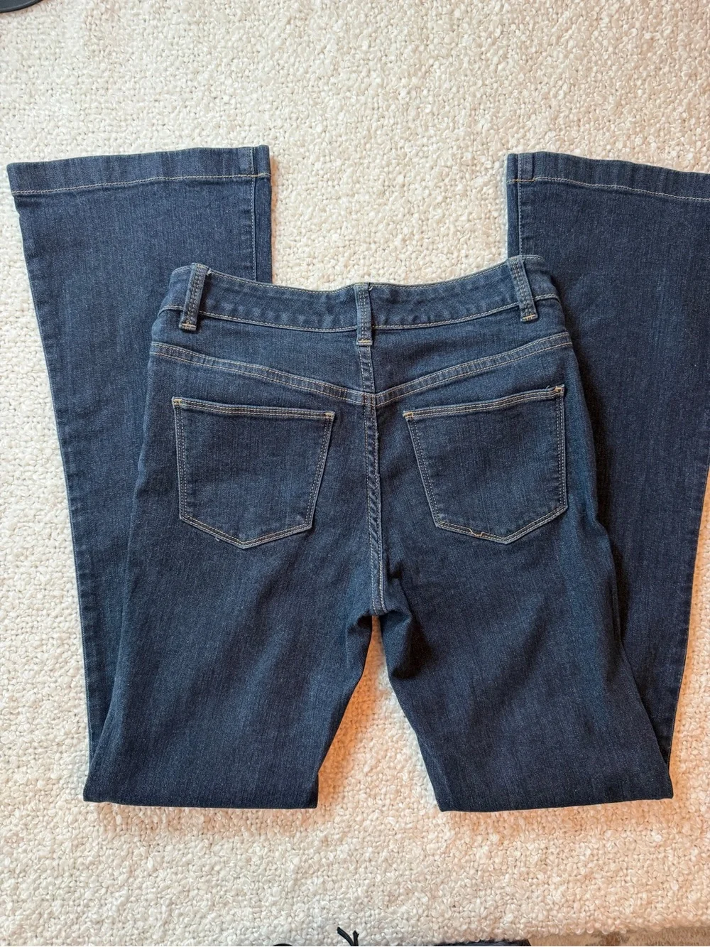 The Limited High Waist Flare Jeans - Dark Indigo